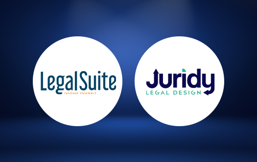 Legal Suite accompagne les juristes dans le Legal Design en partenariat avec Juridy