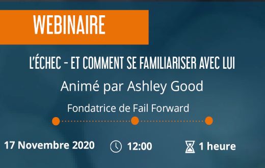 Webinaire : L'échec - et comment se  familiariser avec lui