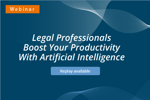  Webinar: Boost Your Productivity With Artificial Intelligence