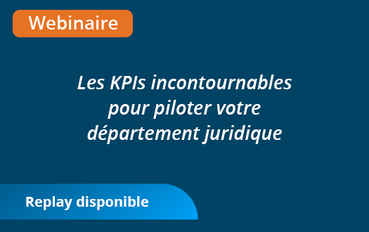 Replay webinaire : les KPIs incontournables pour piloter votre département juridique