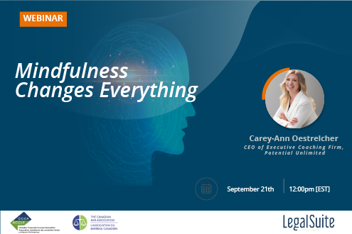 Webinar: Mindfulness Changes Everything